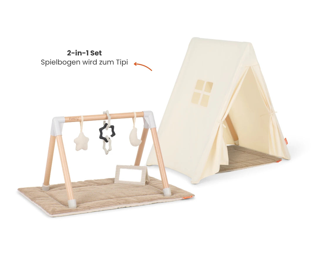 Spielbogen & Tipi Set