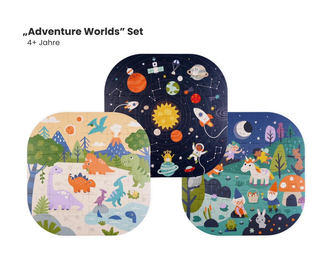 Spieltisch Puzzle-Set "Adventure Worlds"