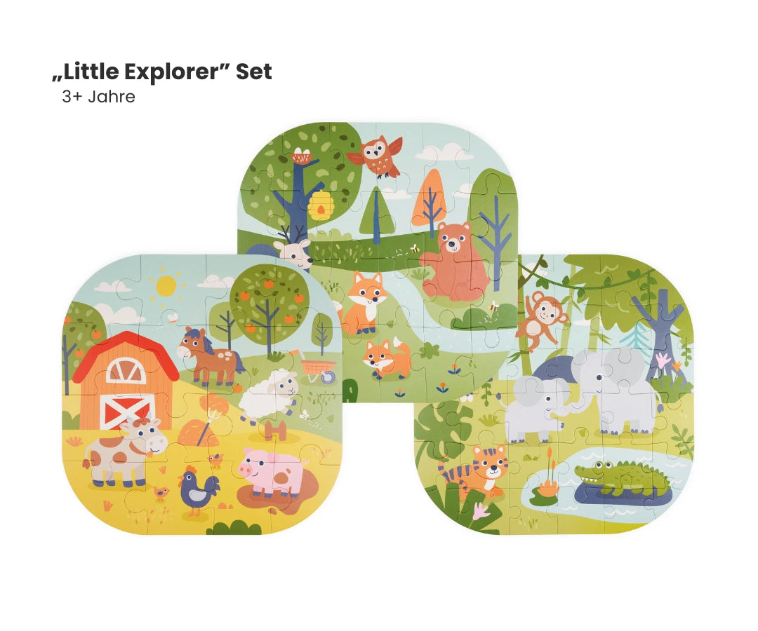 Spieltisch Puzzle-Set "Little Explorer"