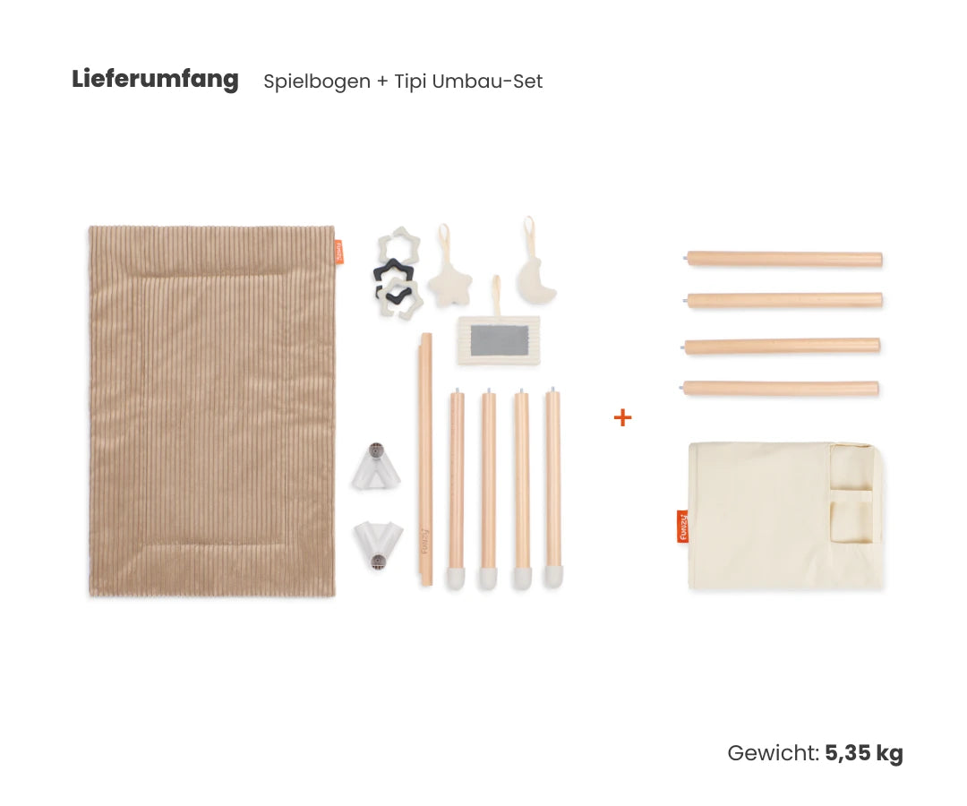 Spielbogen & Tipi Set