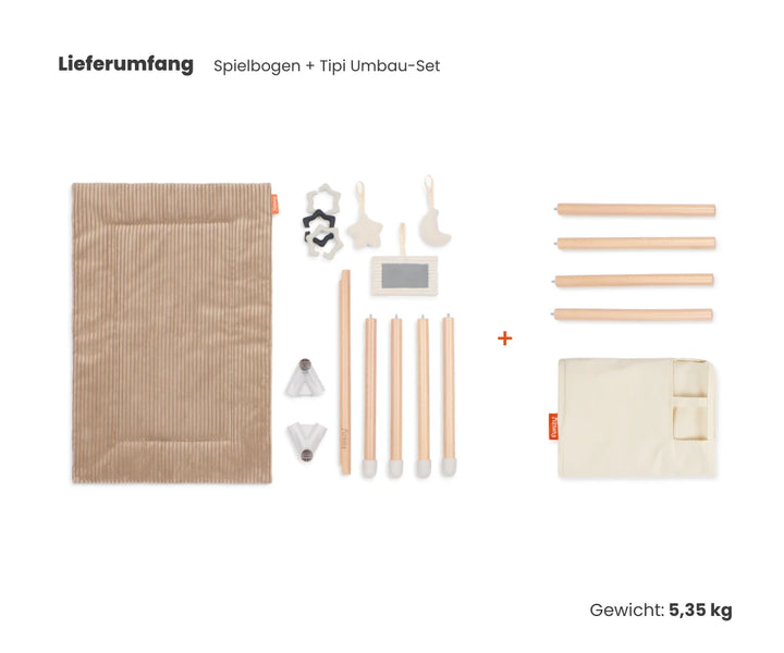 Spielbogen & Tipi Set